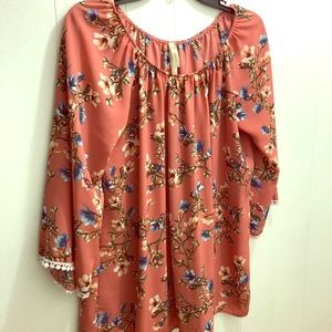 Women’s 1X Floral Top